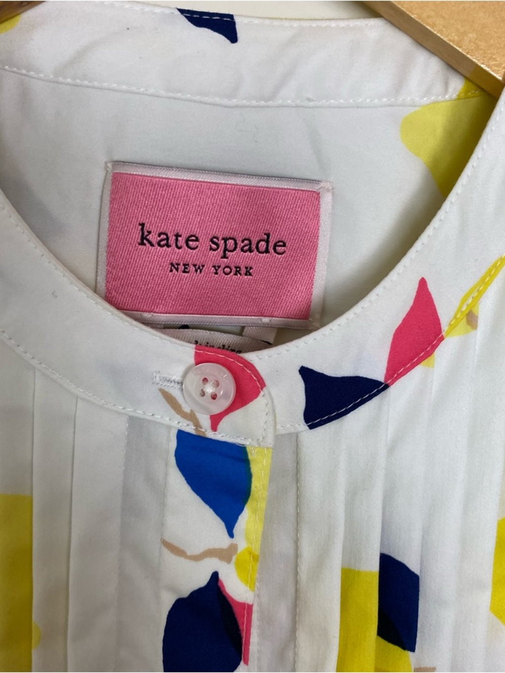 Kate Spade Lemon zest dress Sz S - Picture 5 of 14